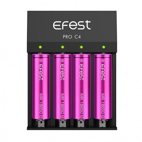 Chargeur accu Pro C4 - Efest