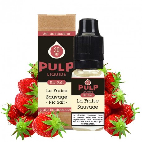 E-liquide Fraise Sauvage NS - Pulp