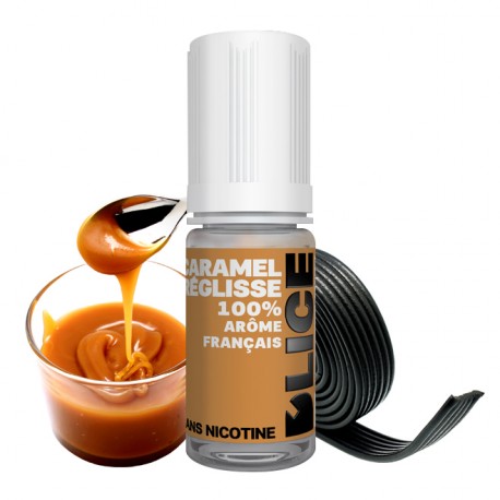 E-liquide Caramel Réglisse - D’Lice