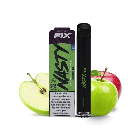 E-cigarette jetable Nasty Fix Double Apple Shisha - Nasty Juice