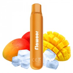 E-cigarette jetable Mangue Glacée (600 puffs) - Flawoor Mate