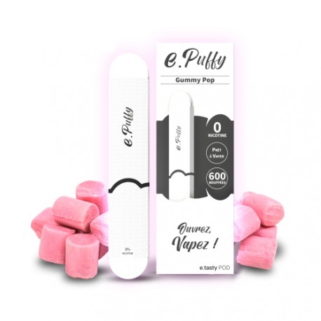 E-cigarette jetable Gummy Pop (600 puffs) - e.Puffy