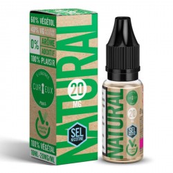 Booster Natural Sel de nicotine 10ml - Curieux x Végétol