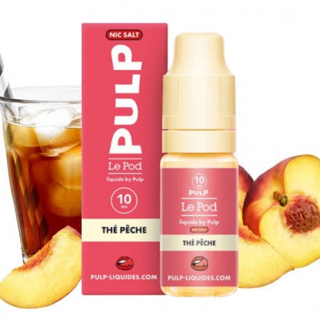 E-liquide Thé Pêche NS - Le Pod Pulp