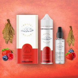 E-liquide Feuilles Rouges 60ml - Petit Nuage