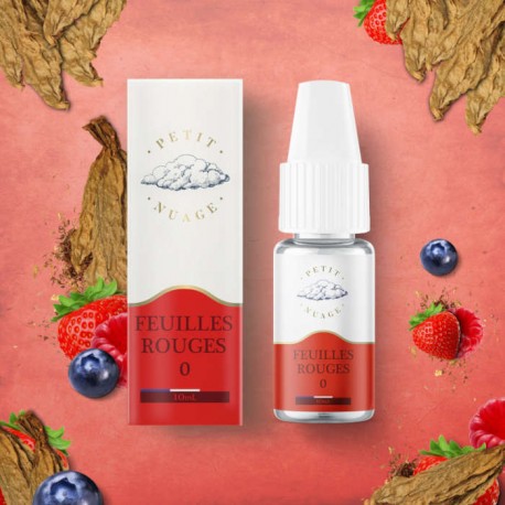 E-liquide Feuilles Rouges - Petit Nuage