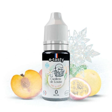 E-liquide La Cueillette de Louise Teint de Pêche 10ml Récolte d’hiver - E.Tasty